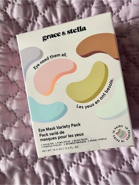 grace & stella Eye Mask Variety Pack, 18 pairs, NIB